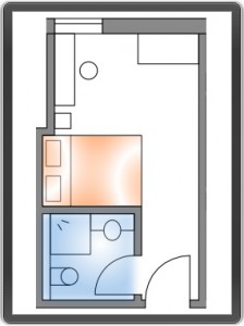 Hotelzimmer: Biathlonschiessen