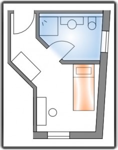 Hotelzimmer: Eiskunstlauf