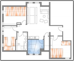 Ferienwohnung 1: Hochseilgarten Ferienwohnung 1: Hochseilgarten