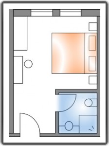 Hotelzimmer: Schneeschuhlaufen